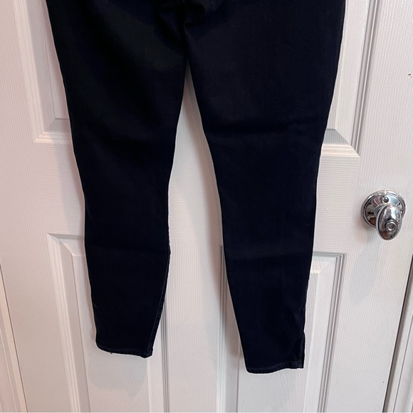 Paige Jeans 31” Jane Zip Dark Blue Anderson Wash Ankle Zip Skinny Jeans - Picture 8 of 11